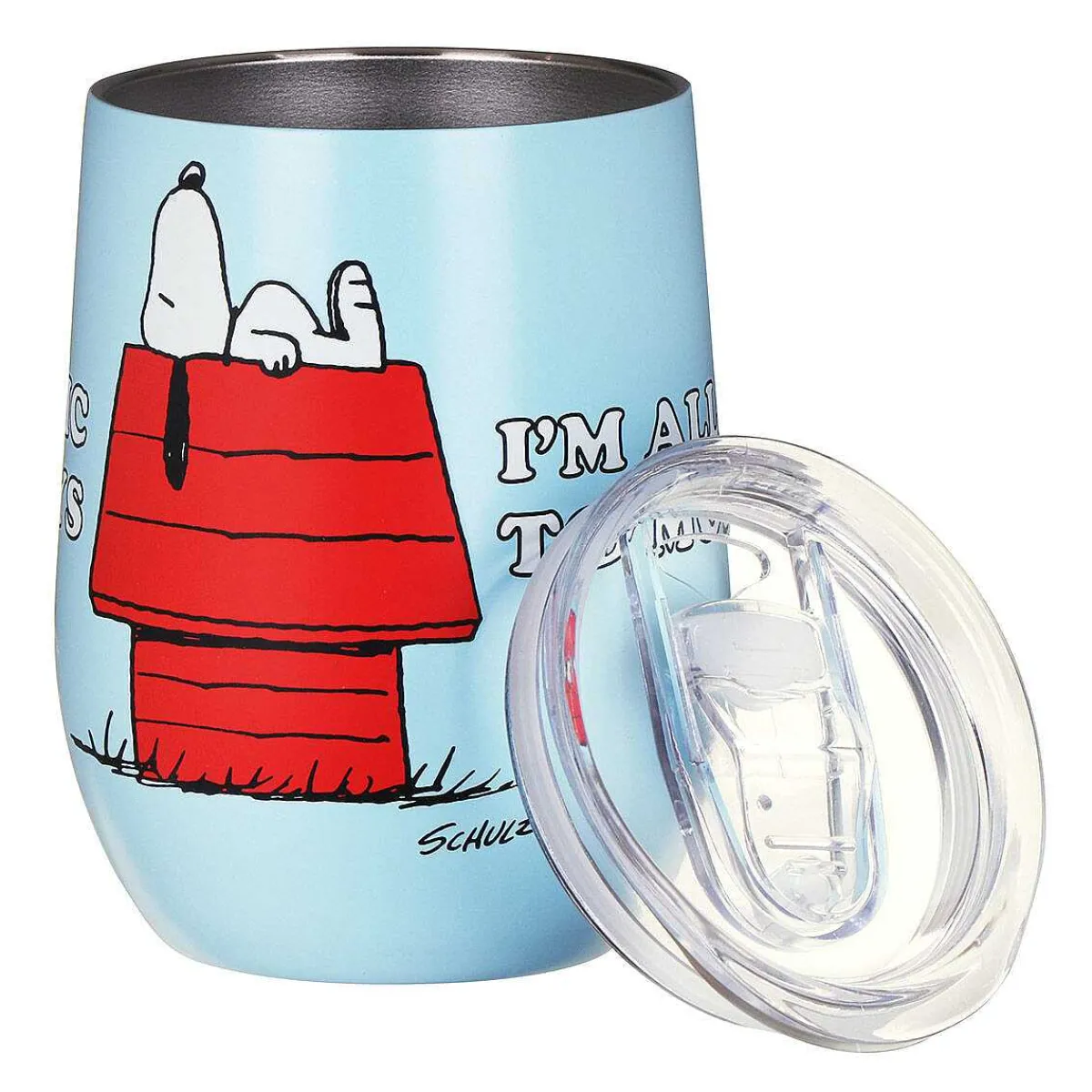 Peanuts 'I'M Allergic To Mondays' Travel Tumbler>House Of Disaster Cheap