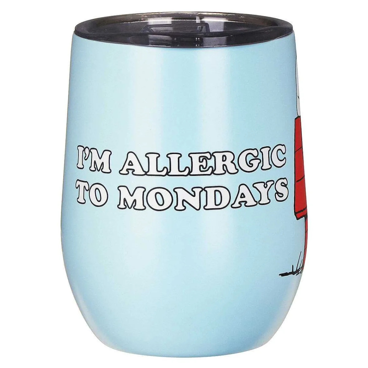 Peanuts 'I'M Allergic To Mondays' Travel Tumbler>House Of Disaster Cheap