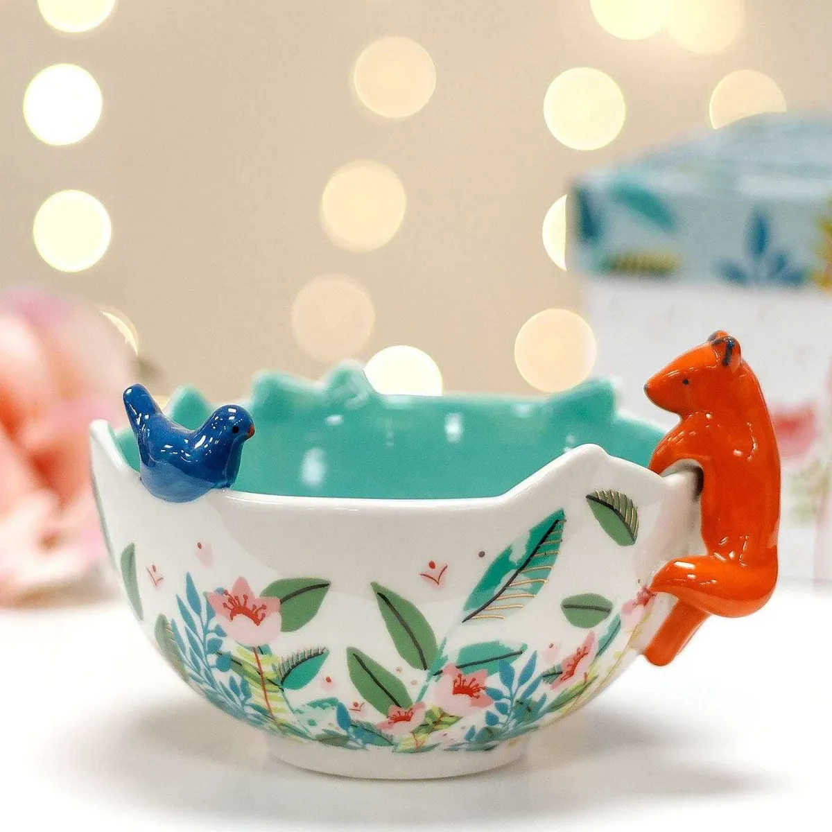 Secret Garden Fox Bowl With Gift Box>House Of Disaster Shop