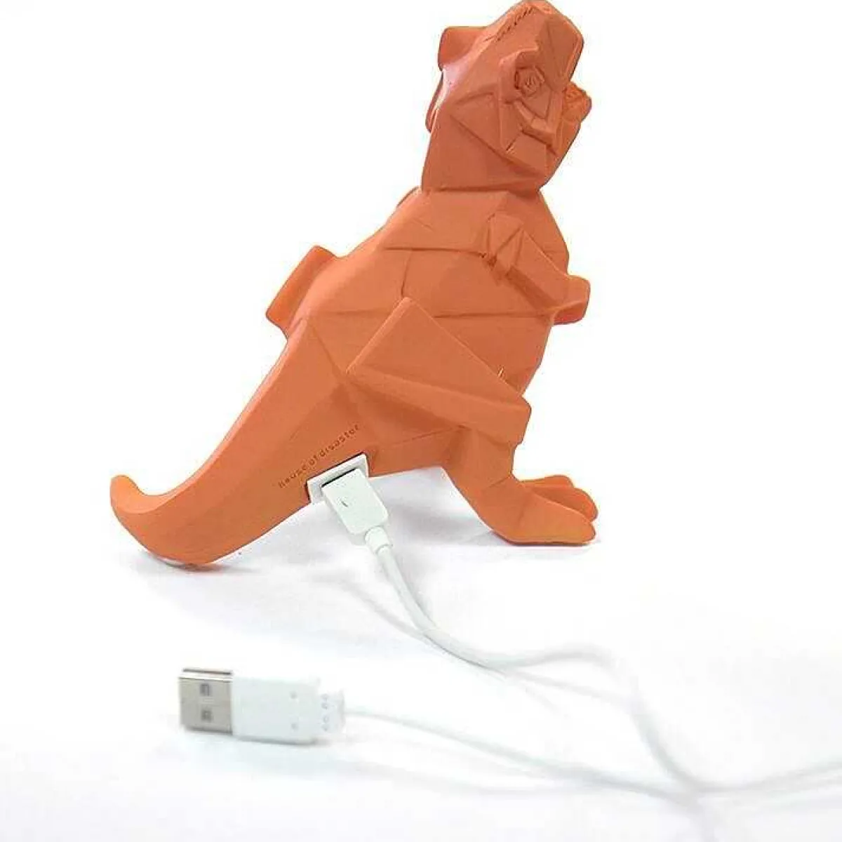 Small Led Orange Dinosaur Origami Light>House Of Disaster New