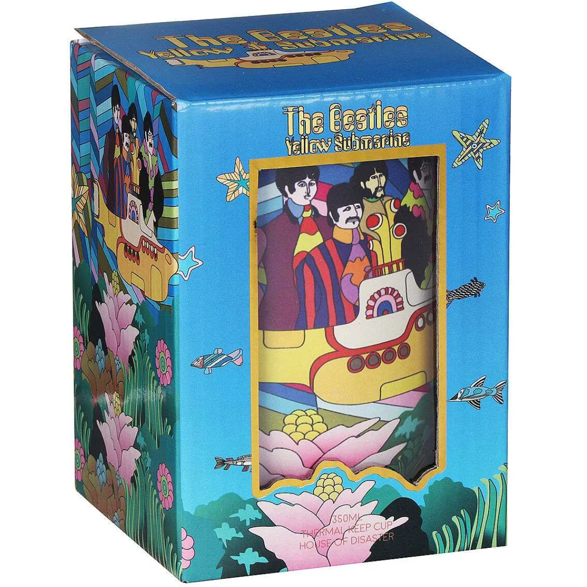 The Beatles Yellow Submarine Travel Tumbler>House Of Disaster Outlet