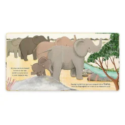 Smudge The Littlest Elephant Book>Jellycat Hot