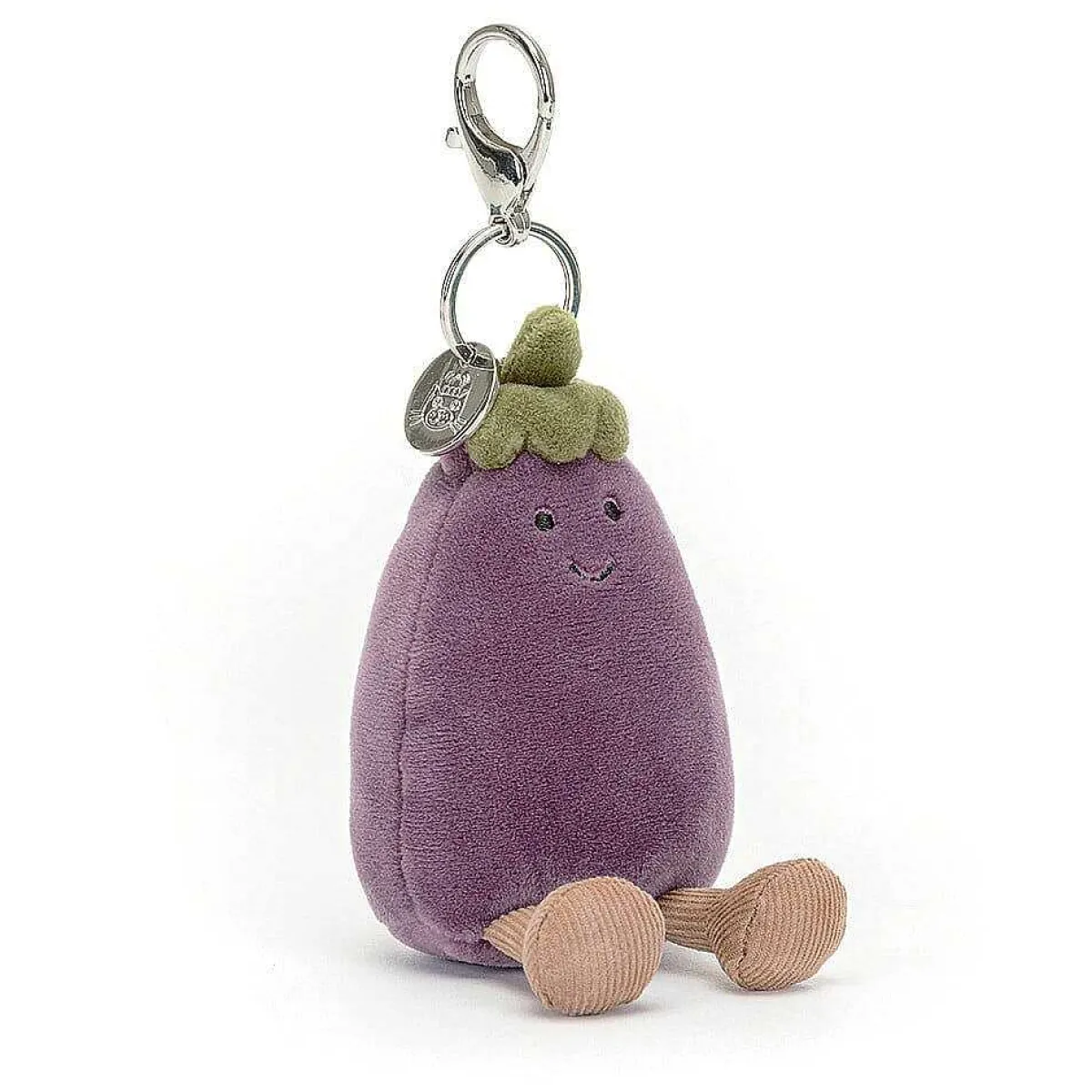 Vivacious Aubergine Bag Charm>Jellycat Best