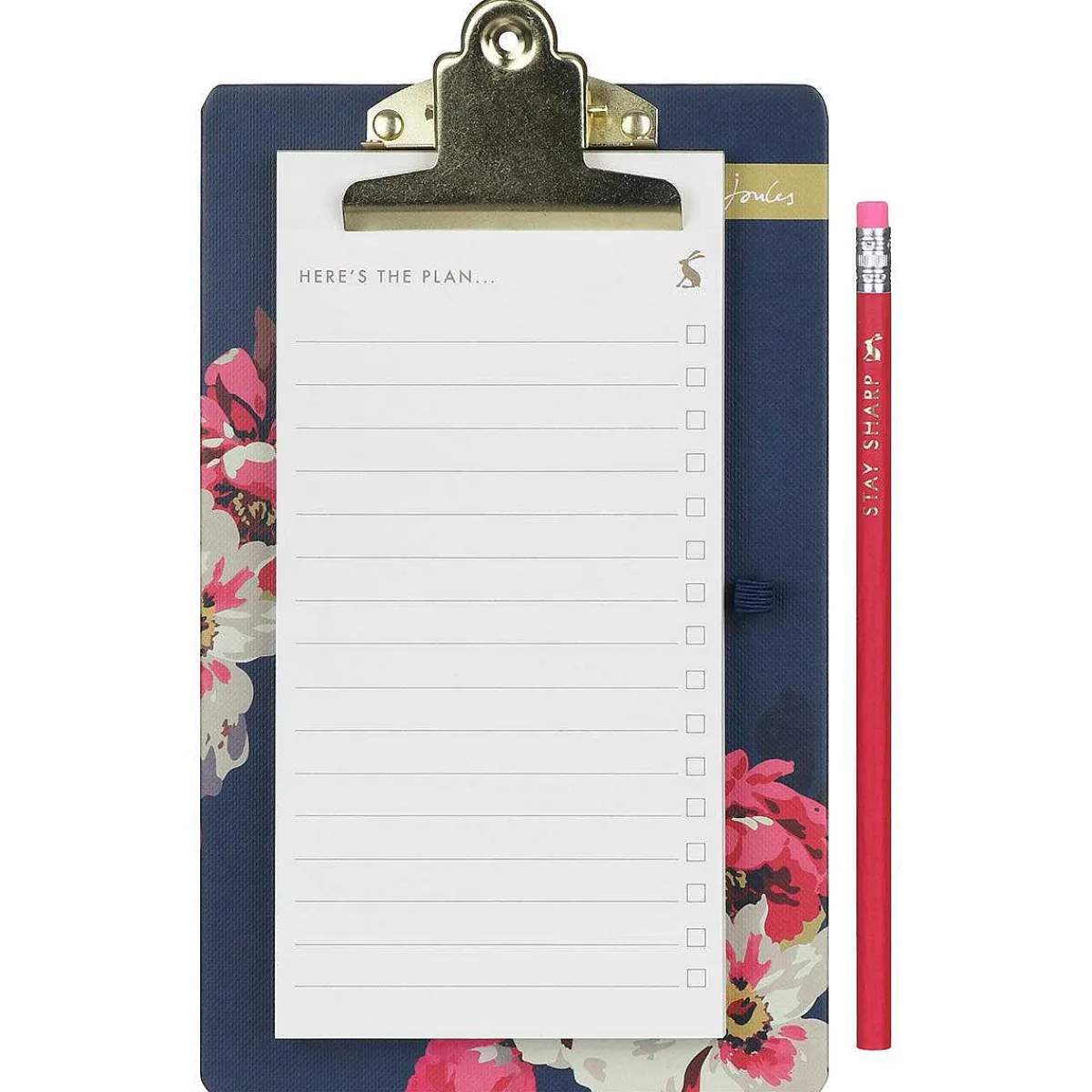 Bloom Memo Pad & Clipboard>Joules Clearance