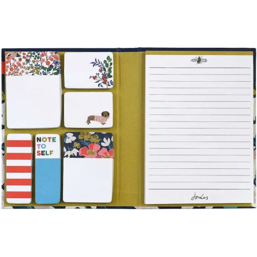 Floral Print Sticky Notes & List Pad>Joules Shop