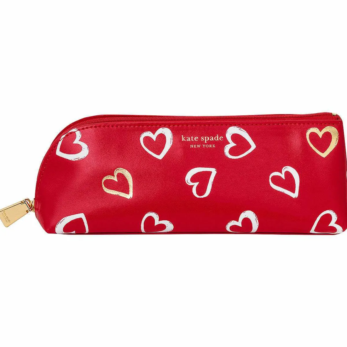 Brushstroke Hearts Filled Pencil Case>Kate Spade New York Cheap