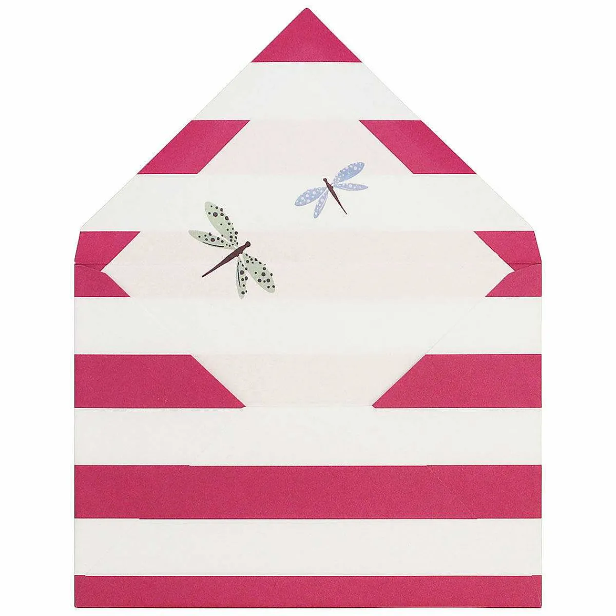 Dragonflies And Tulips Thank You Notecard Set>Kate Spade New York Outlet