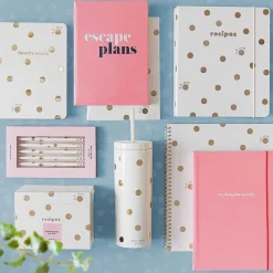 Gold Dot With Script Recipe Book><noscript><img width=