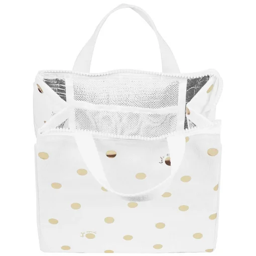 Gold Dot With Script Lunch Bag>Kate Spade New York New