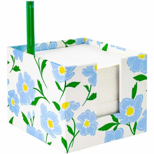 Sunshine Floral Notecube With Pen>Kate Spade New York Hot