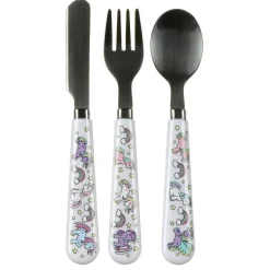 Leonardo's Little Stars Unicorns Cutlery Set><noscript><img width=