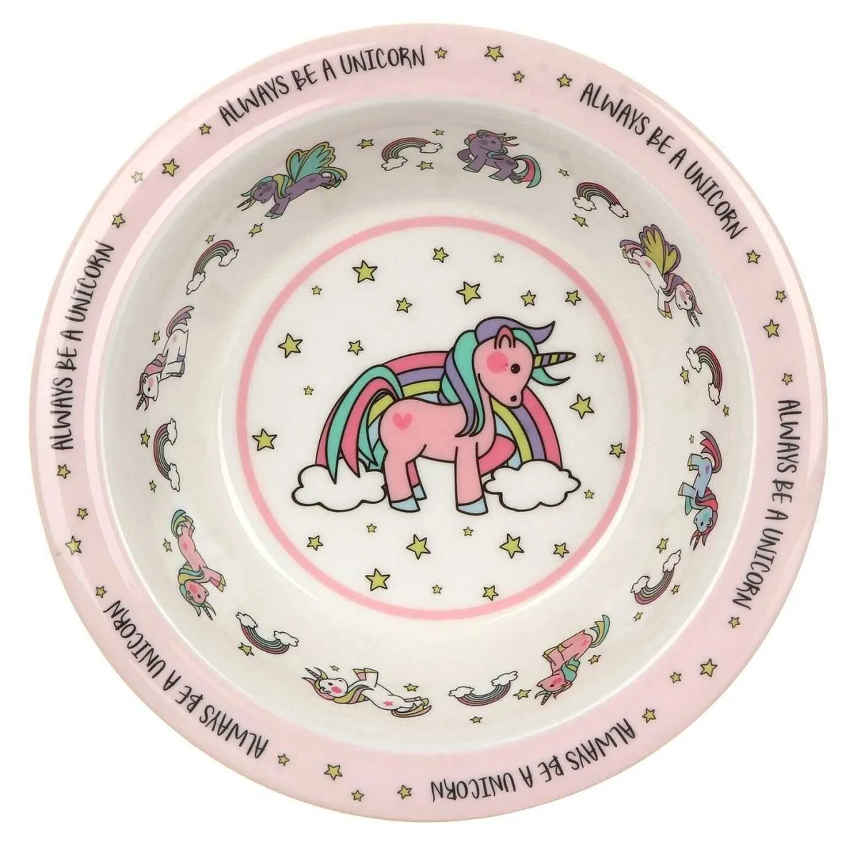 Leonardo's Little Stars Unicorns Bowl>Leonardo's Little Stars Outlet