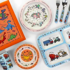 Leonardo's Little Stars Vehicles Plate><noscript><img width=