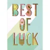 'Best Of Luck' Good Luck Card>Louise Tiler Outlet