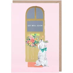 'Doggy' Get Well Soon Card>Louise Tiler Sale