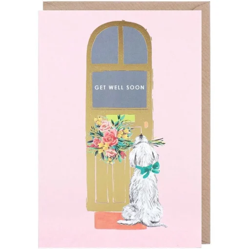 'Doggy' Get Well Soon Card>Louise Tiler Sale