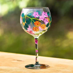 Butterfly Garden Gin Glass><noscript><img width=