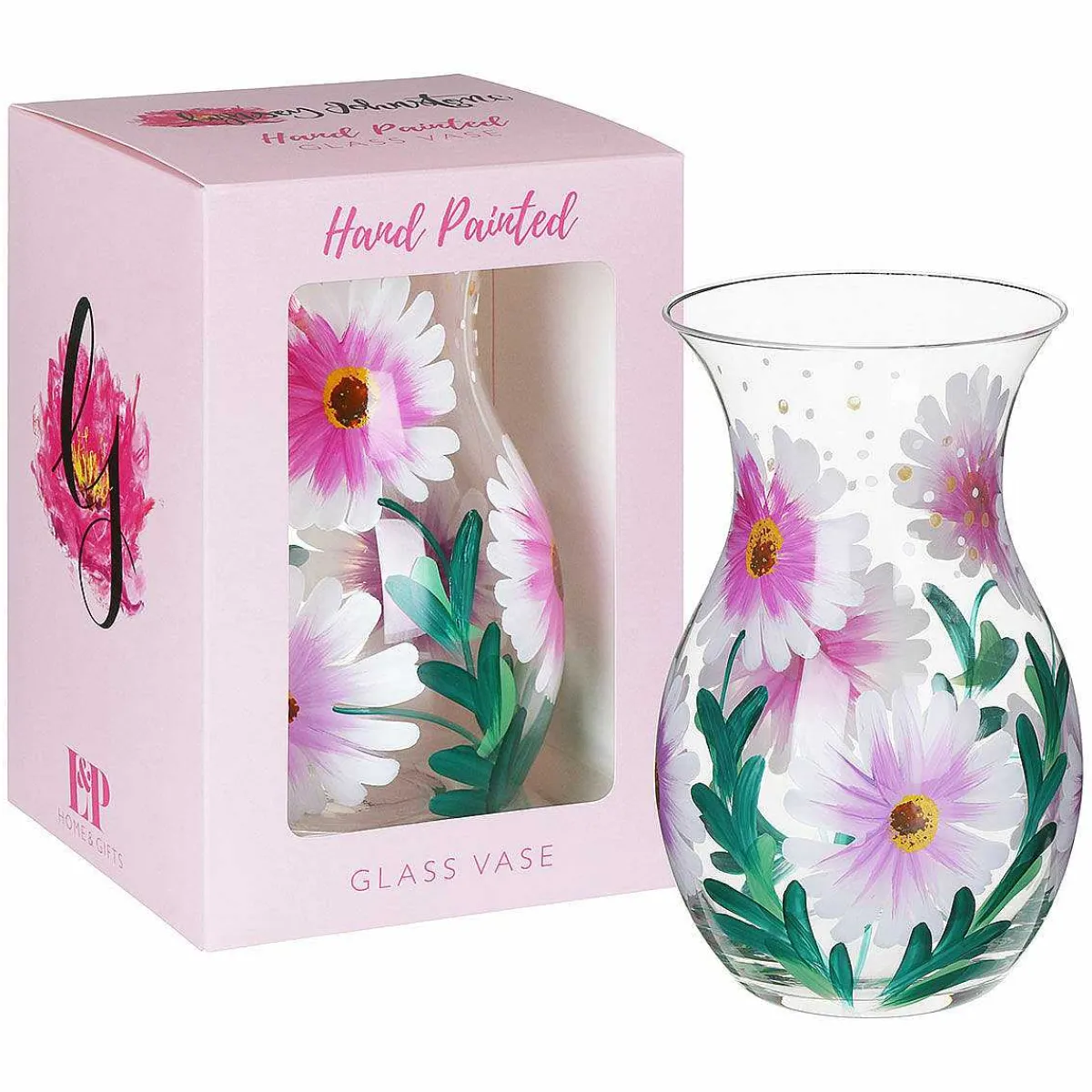 Hand Painted Cosmos Posy Vase>Lynsey Johnstone Cheap