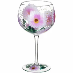 Hand Painted Cosmos Gin Glass>Lynsey Johnstone Sale