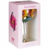 Hand Painted Sunflowers & Blue Wildflowers Gin Glass>Lynsey Johnstone Clearance