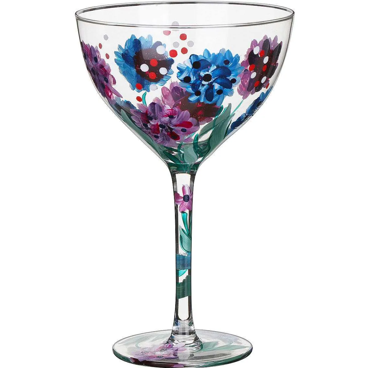 Hydrangea Cocktail Glass>Lynsey Johnstone Fashion
