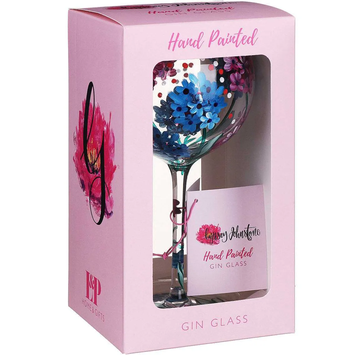 Hydrangea Gin Glass>Lynsey Johnstone Discount