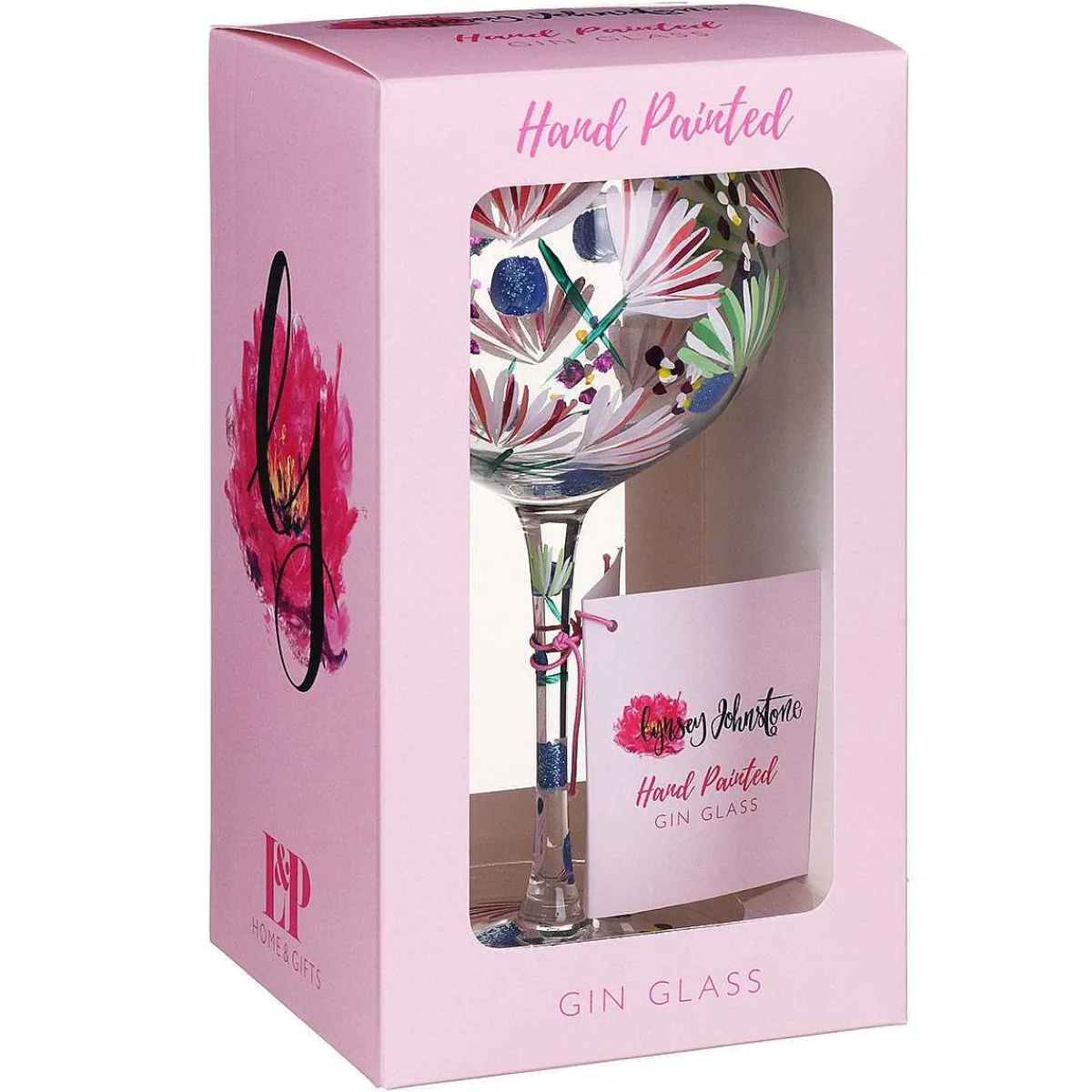 Meadow Thistles Gin Glass>Lynsey Johnstone Cheap