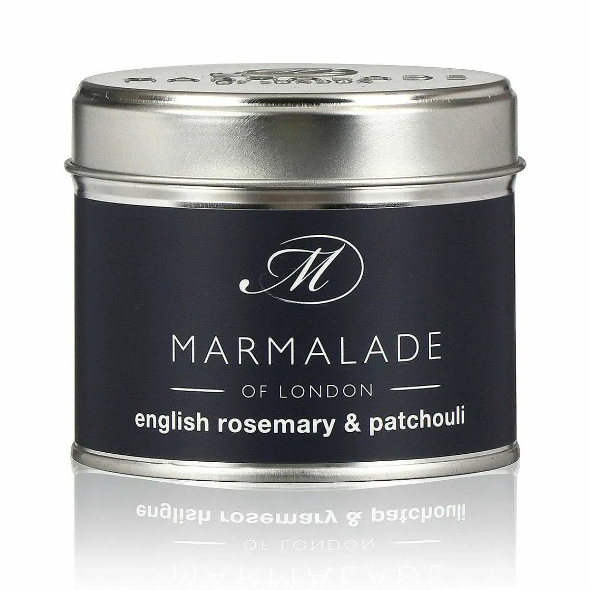 English Rosemary & Patchouli 210G Tin Soy Candle>Marmalade of London Outlet