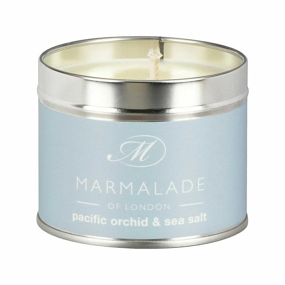 Pacific Orchid & Sea Salt 210G Tin Soy Candle>Marmalade of London Flash Sale
