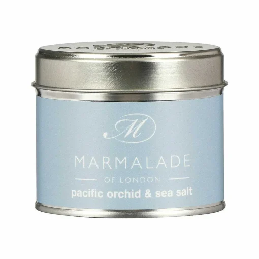Pacific Orchid & Sea Salt 210G Tin Soy Candle>Marmalade of London Flash Sale