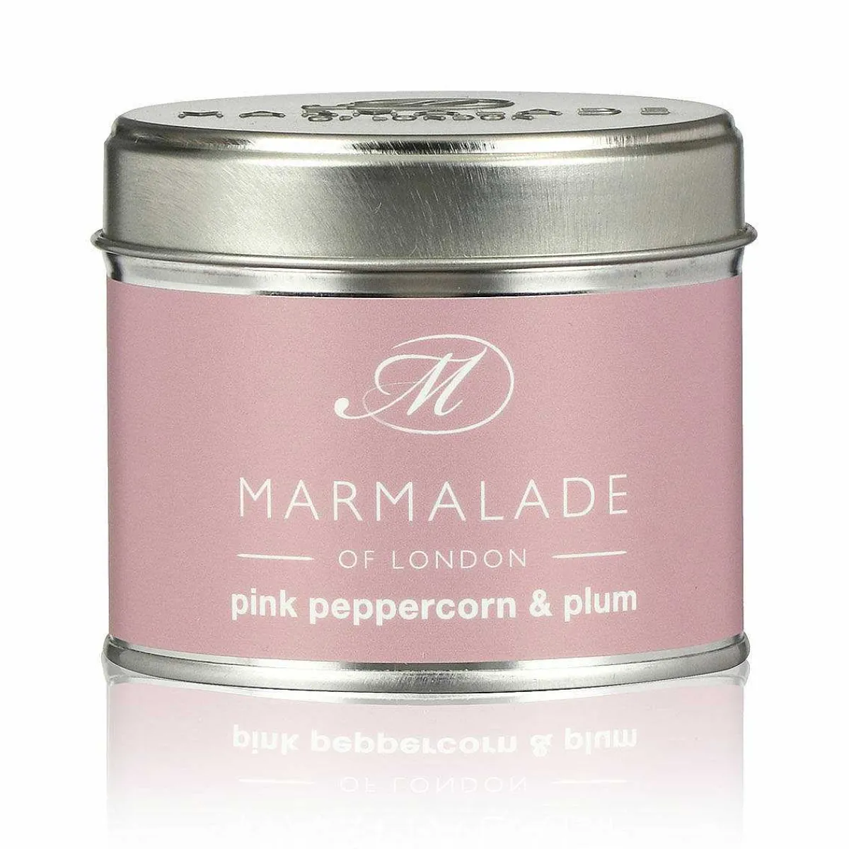 Pink Peppercorn & Plum 210G Tin Soy Candle>Marmalade of London Sale