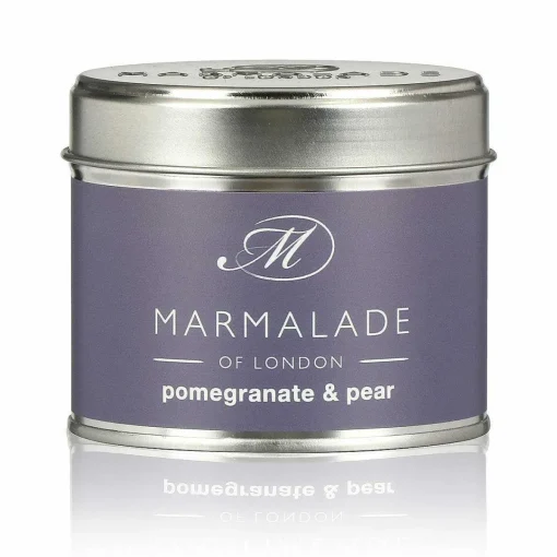 Pomegranate & Pear 210G Tin Soy Candle>Marmalade of London Sale