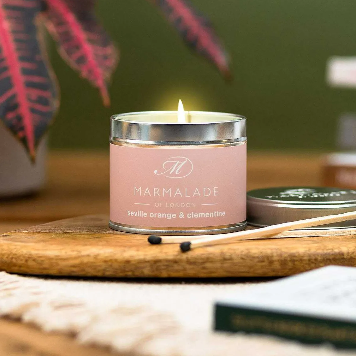 Seville Orange & Clementine 210G Tin Soy Candle>Marmalade of London Cheap