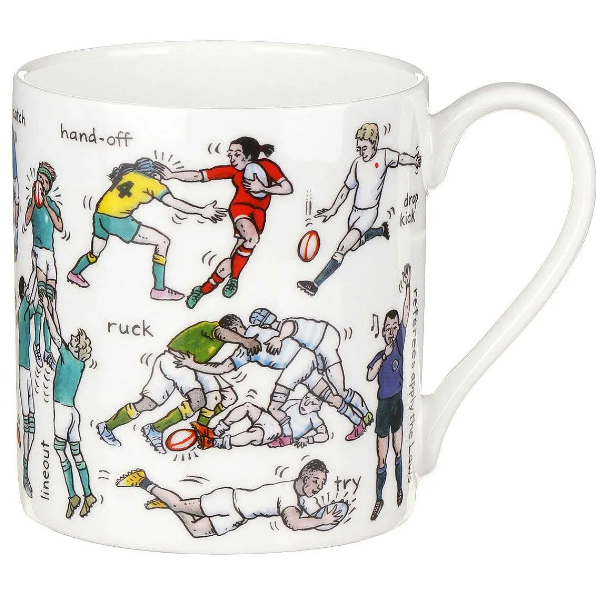 Picturemaps The Art Of Rugby 350Ml Mug>McLaggan Smith New