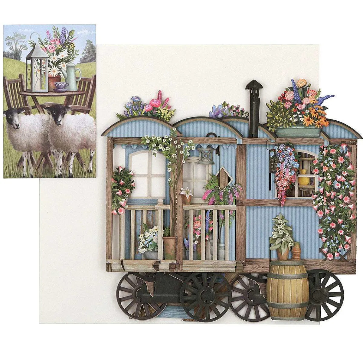 Betty Blue 3D Greetings Card>Me & McQ Best