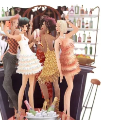 'Champagne' 3D Greetings Card><noscript><img width=