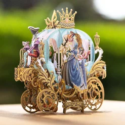 'Cinderella's Carriage' 3D Greetings Card><noscript><img width=