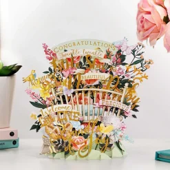 "Congratulations" 3D New Baby Card>Me & McQ Fashion