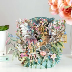 'Fairy Cages' 3D Greetings Card><noscript><img width=