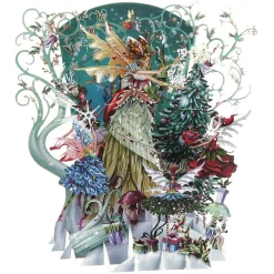 'Fairy Queen' 3D Christmas Card>Me & McQ Sale