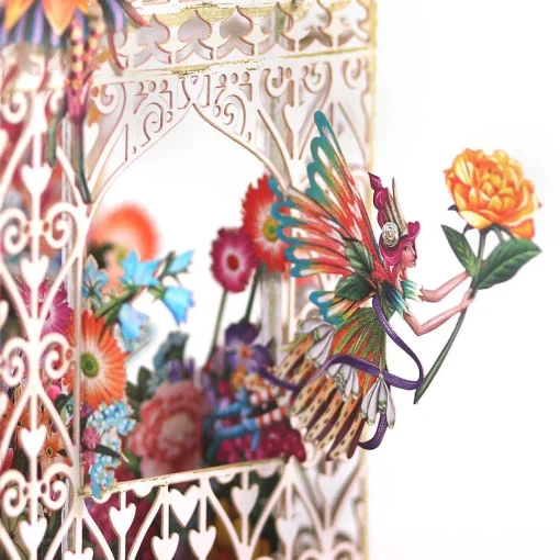 "Flower Fairies" 3D Birthday Card>Me & McQ Cheap