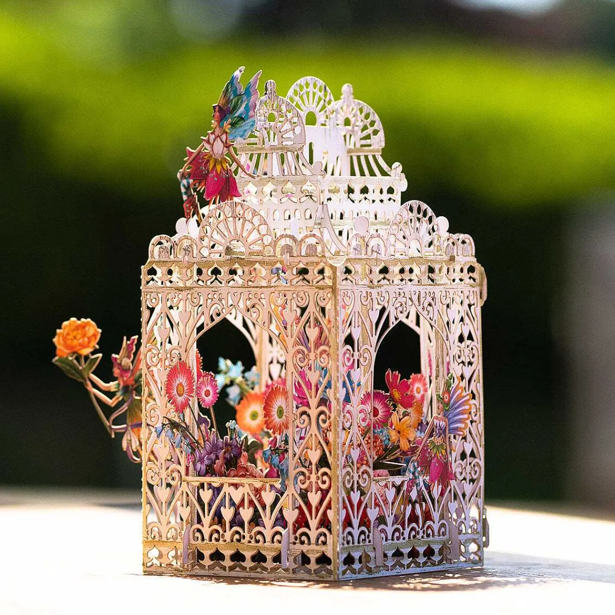 "Flower Fairies" 3D Birthday Card>Me & McQ Cheap