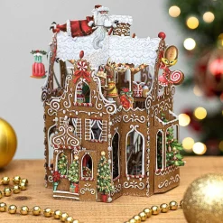 'Gingerbread House' 3D Christmas Card>Me & McQ Online