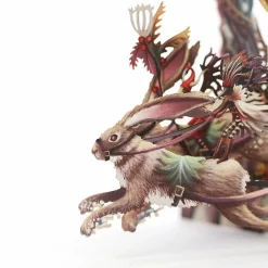 Hare Racing 3D Christmas Card>Me & McQ Best