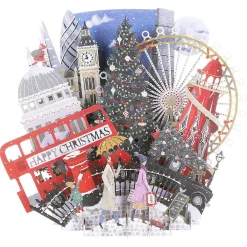 London 3D Christmas Card>Me & McQ Outlet