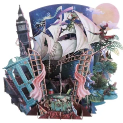 'Pirate Ship' 3D Greetings Card>Me & McQ Online