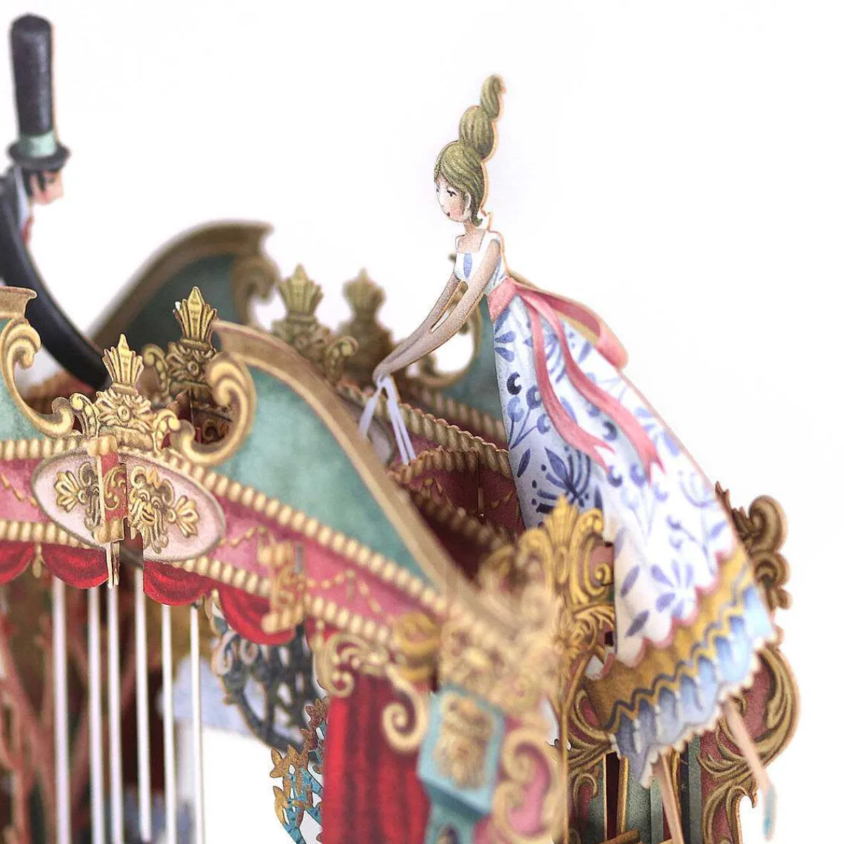 'Puppet Theatre' 3D Greetings Card>Me & McQ Fashion