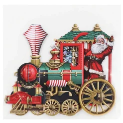 'santa's Train' 3D Christmas Card>Me & McQ Discount