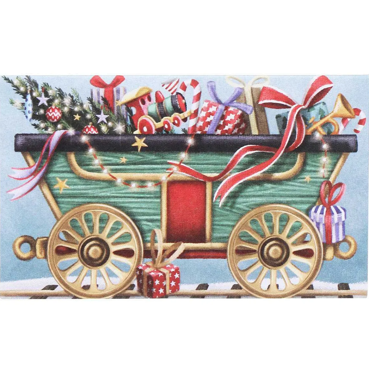 'santa's Train' 3D Christmas Card>Me & McQ Discount