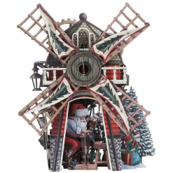 Santa's Windmill 3D Christmas Card>Me & McQ Clearance